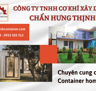 Đơn vị cung cấp và cho thuê container homestay uy tín khu vực toàn miền Nam
